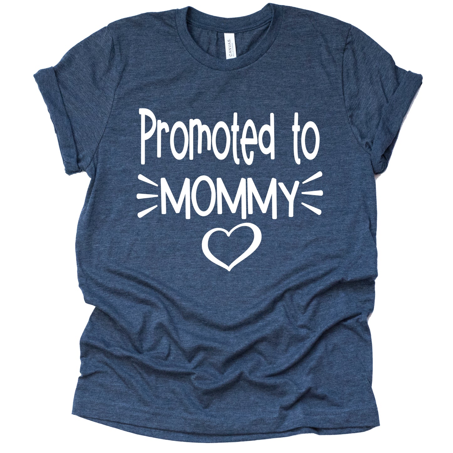 Promoted to Mommy Shirt, Pregnancy Announcement Shirt, Pregnancy Gift, Unisex Short Sleeve