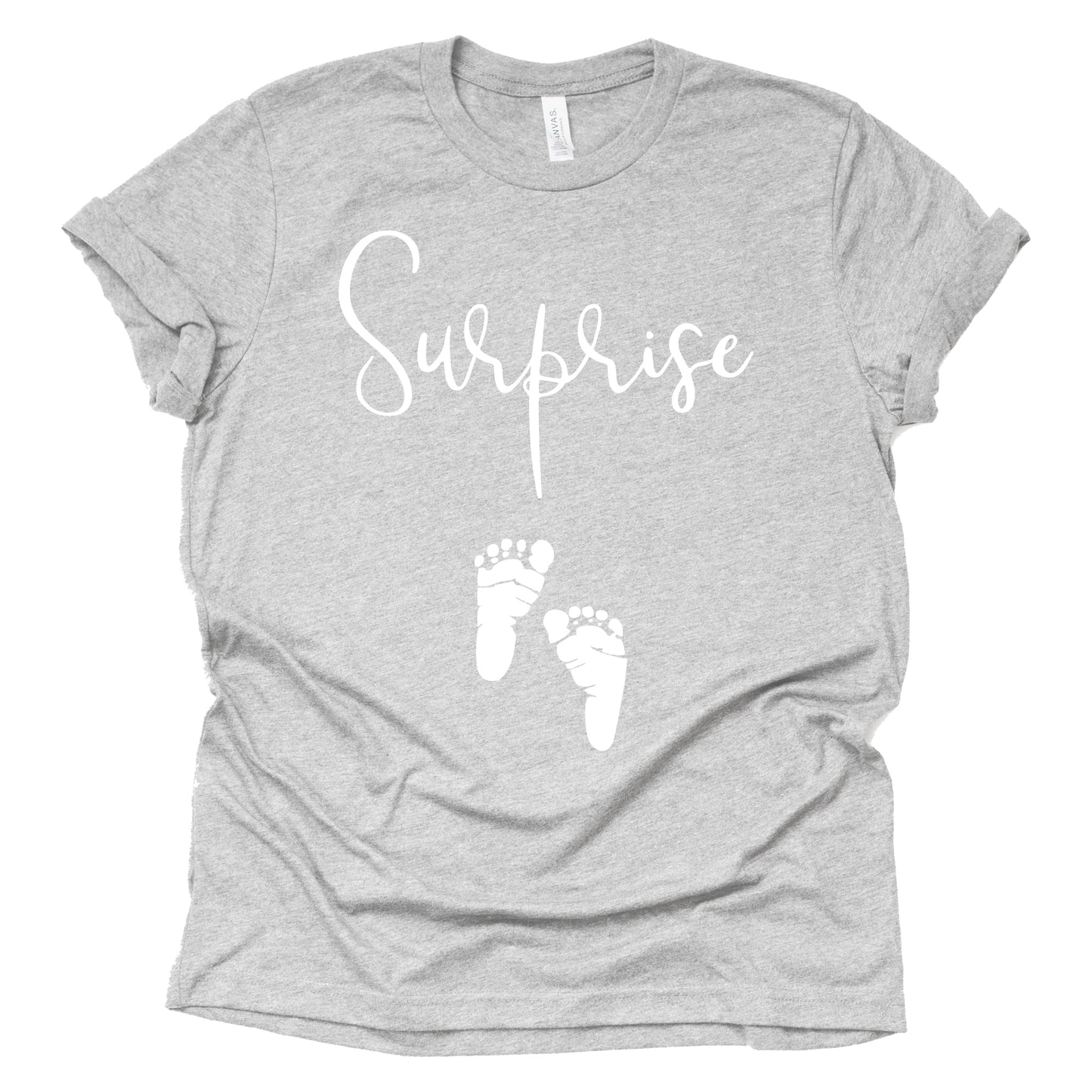 Surprise Shirt, Pregnancy Reveal Shirt, Pregnancy Announcement Shirt, Unisex Short Sleeve