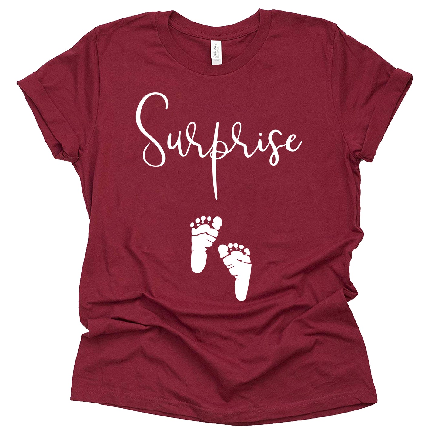 Surprise Shirt, Pregnancy Reveal Shirt, Pregnancy Announcement Shirt, Unisex Short Sleeve